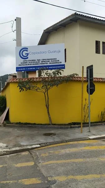 Fachada da Copiadora Guarujá - Av. Artur Costa Filho, Vila Maia, Guarujá
